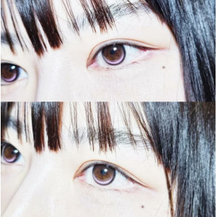 【散光】Lenbling Eye Only 1 Month Glomi Sweet Pink 每月抛棄散光彩妝隱形眼鏡
